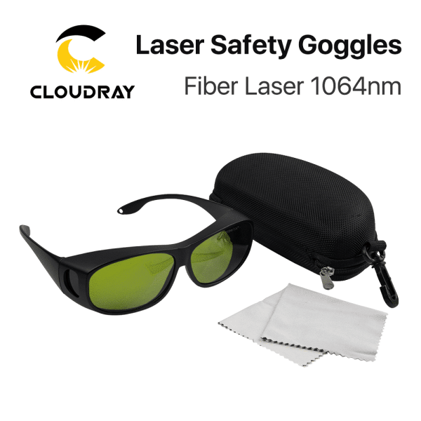 Cloudray 1064nm Style C Laser Safety Goggles Protective Glasses Shield Protection Eyewear For YAG DPSS Fiber Laser