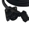 Duosida J1772 Extension Cord/Socket to Plug Extension Cord 32A Level2 4.7M (15 Feet)
