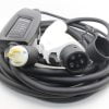 Duosida Level 2 EV Charger 240V, 16A, 25ft, Portable EVSE Electric Vehicle Charging Cable NEMA, 6-20 PLUG