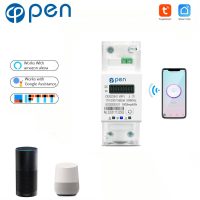 tuya wifi remote control Smart Switch with energy monitoring over/under voltage protection for Smart home