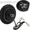 Electric Scooter Conversion Set 24V 350W Wheel Brushless Hub Motor with 8 inch tire