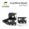 Cloudray CO2 Black Second Laser Mount Mirror 25mm Mirror Mount Integrative Mount