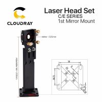 Cloudray Luftdüse Durchmesser 18mm FL38,1mm für CO2 Laserkopfgravierer 