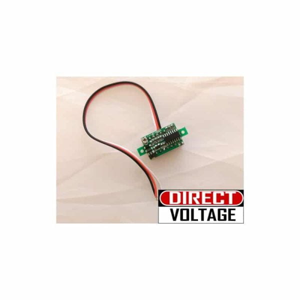 DC-100V Digital Voltmeter 3-Cable 0.36 inch 3-Digit LED Red Light