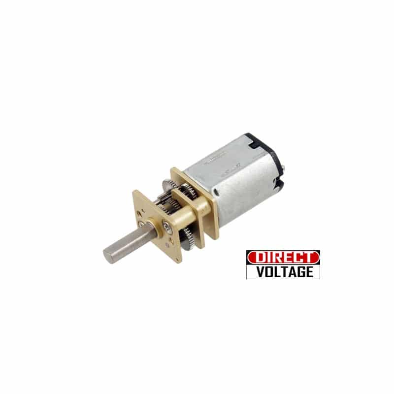 Micro Speed Reduction Gear Motor with Metal Gearbox Wheel DC 6V 30RPM N20 