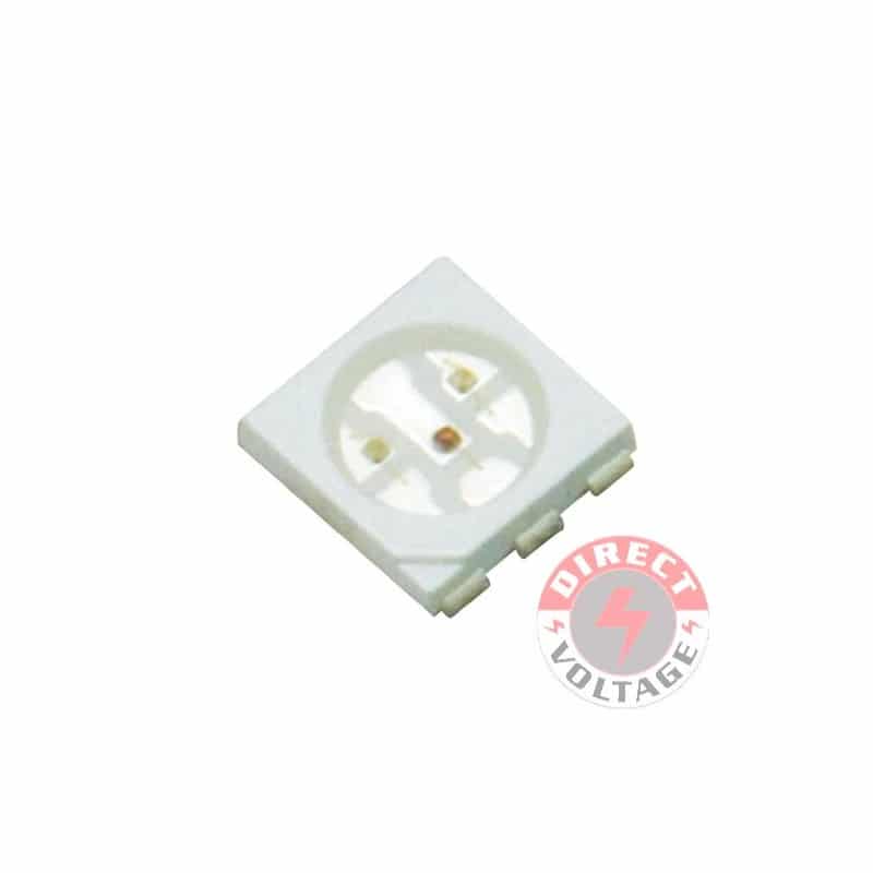 PLCC6 HIGHPOWER white kalt weiß Led Smds 50 kaltweiße 5050 SMD LEDs 3-Chip 