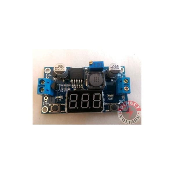 DC LM2596 4.0~40 to 1.3-37V LED Voltmeter Buck Step-down Power Converter Module