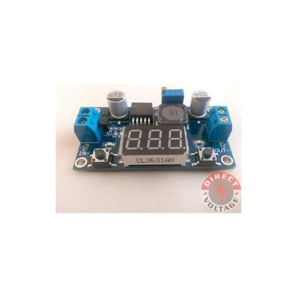 DC LM2596 4.0~40 to 1.3-37V LED Voltmeter Buck Step-down Power Converter Module