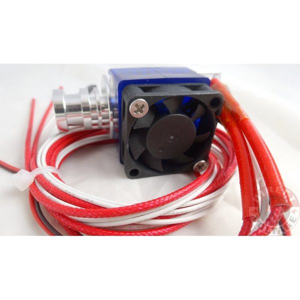 ALL metal J-head DIRECT FEED Hot end for 1.75mm. Extruder. with Fan, Heater & Thermistor .02/.03/0.4/.05mm nozzle.