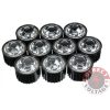 10PCS 8/ 15/ 60/ 120 degree Lens Reflector Collimator with Holder Set For 1w 3w 5w LED