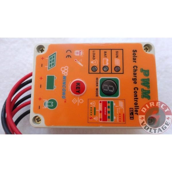 12V-24V 10A PWM Charge Controller Battery Charge Regulator Waterproof SL-01