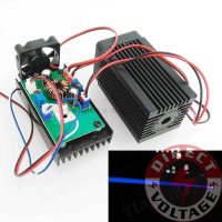 Focusable high power 2W 450nm blue laser module with TTL 12V input Wood carving