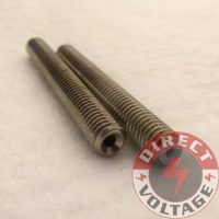 1PCS M6x50mm Nozzle Throat Stainless Steel Tube For 3D Printer Extruder 1.75mm