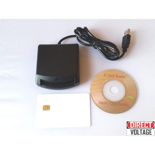 Contact Smart IC Card Reader Writer PC/SC USB - CCID EMV ISO7816 + SLE4442 Card