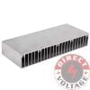 60x150x25mm Silver Aluminum Heat Sink for LED and Power IC Transistor