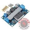 LTC1871 100W 3-35V 12V to 3.5-35V Boost Step-up Module LED Voltmeter+Heat Sink