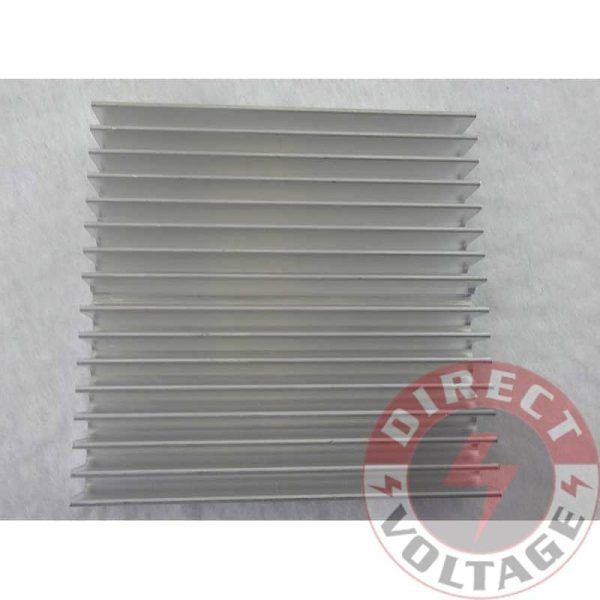 60*60*10mm Silver Aluminum Heat Sink for LED and Power IC Transistor