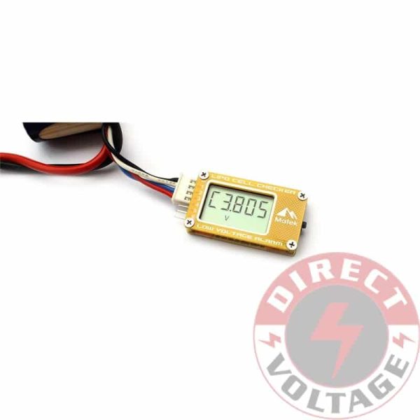 LiPo Cell Checker & Low Voltage Alarm, BB6L