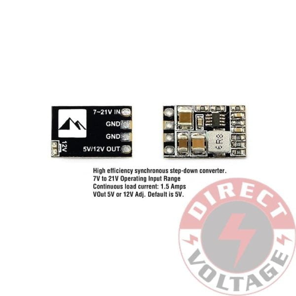 Matek Systems Battery Eliminator Circuit MICRO BEC 1.5A 5V/12V-ADJ