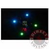 Matek RGB LED Circle Board 7-colors X8 16V For FPV RC Multicopter