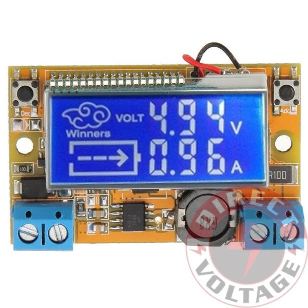 DC DC Adjustable Step Down Power Supply Module Voltage Current LCD Display Shell