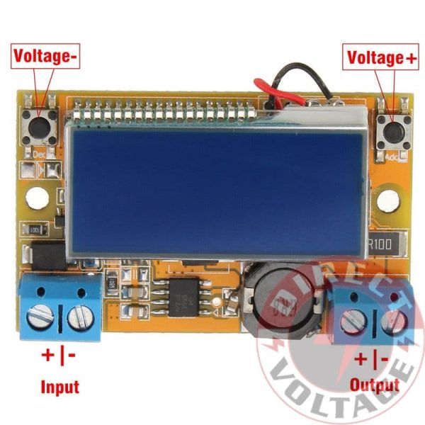 DC DC Adjustable Step Down Power Supply Module Voltage Current LCD Display Shell