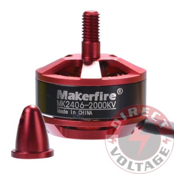 Makerfire 4pcs MK2406 2000KV Brushless Motor for DIY QAV250 Racing Quadcopter