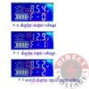 10A DC-DC Adjustable Step-down CC CV LCD Dual Display Power Supply Module+Shell