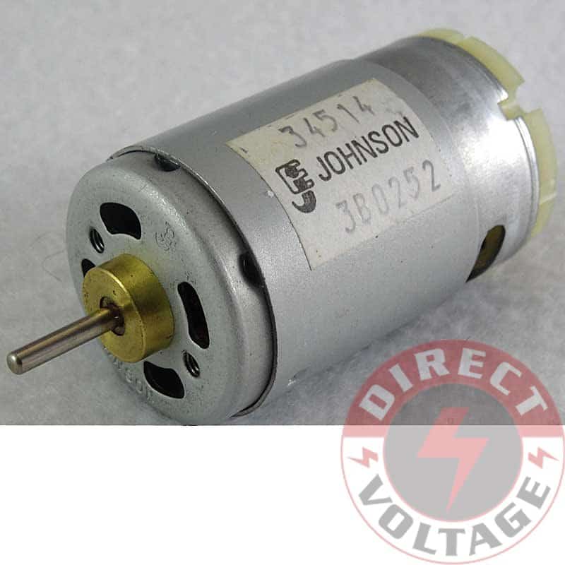 For Johnson 395 24V 14800rpm High Speed Large Torque Motor for Toy Electric Tool 