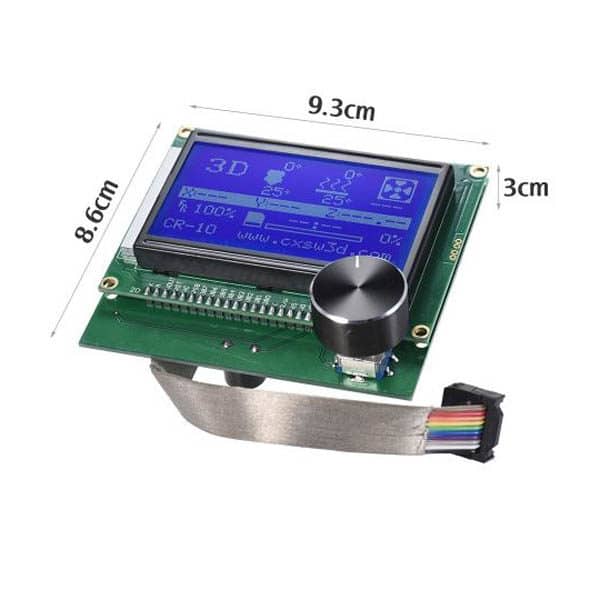 LCD Display Screen Controller Replacement Panel For Creality CR-10 3D Printer