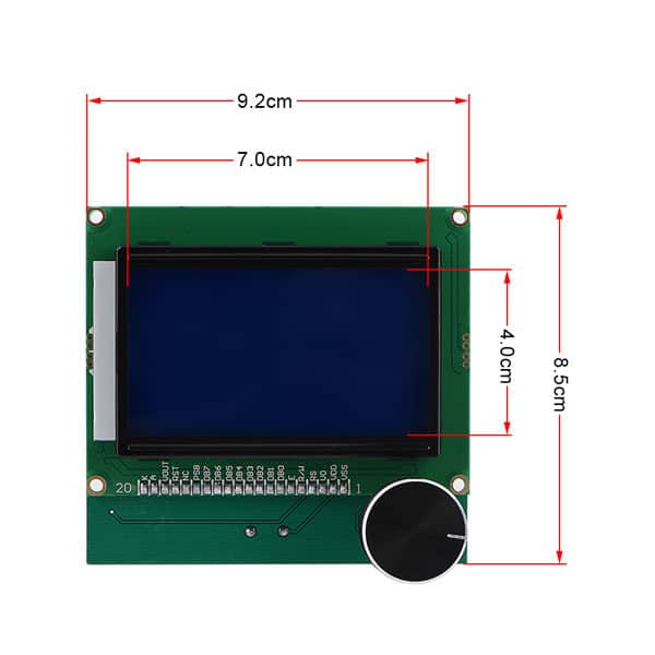 LCD Display Screen Controller For Creality CR-10S