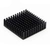 Heat Sink Aluminum Cooling Fin Heat Sink 40*40*11mm for Router CPU IC Black