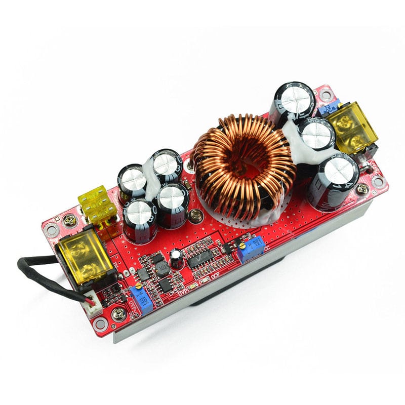 Step Up Power supply module. 1500W 30A DC-DC Boost Converter. In 10-60V Out 12-90V 