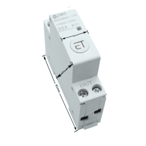 220V 18mm Din Rail WIFI Circuit Breaker Smart Switch Remote Control By eWeLink APP (Copy)