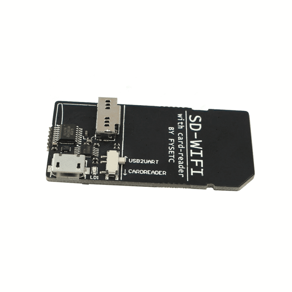 SD-WIFI with Card-Reader Module run ESP web Dev Onboard USB to serial chip Wireless Transmission Module For S6 F6 Turbo