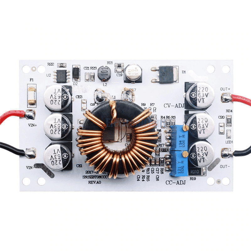 Adjustable DC Boost 10A 250W 500W Step-up Constant Current Power Supply Module 