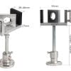 Beam Combiner Set 20/25mm ZnSe Laser Beam Combiner + Mount + Laser Pointer for CO2 Laser