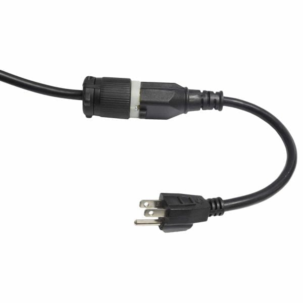 DUOSIDA NEMA 5-15P to 6-20R 120V 1 Feet Heavy Duty SJTW 14/3 Electric Cable Plug Adapter