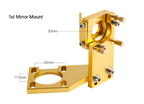Cloudray K Series Mirror support (GOLD) 12/18/20-50.8