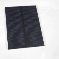 Polycrystalline Silicon Solar Cells PET Laminated Matt Cover 0.8W 5V 80mA 84x61*2MM Solar Panel