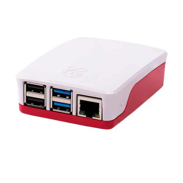 Raspberry PI 4B case official shell classic red white