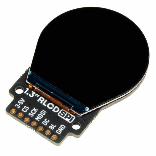 1.3" SPI Colour Round LCD (240x240) Breakout1.3" SPI Colour Round LCD (240x240) Breakout1.3" SPI Colour Round LCD (240x240) Breakout