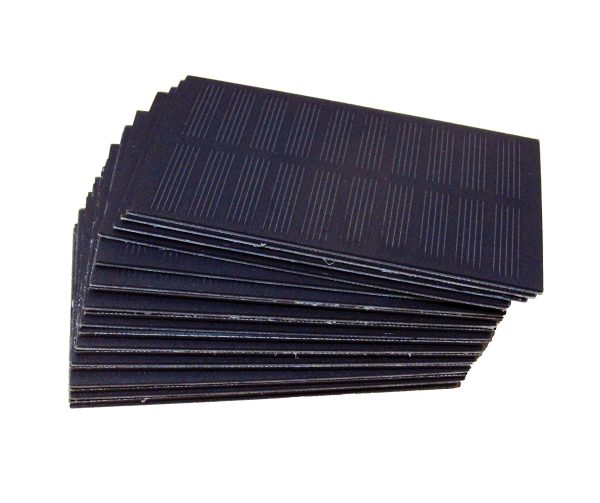 Polycrystalline Silicon Solar Cells PET Laminated Matt Cover 1.8W 5.5V 138×82*2MM Solar Panel