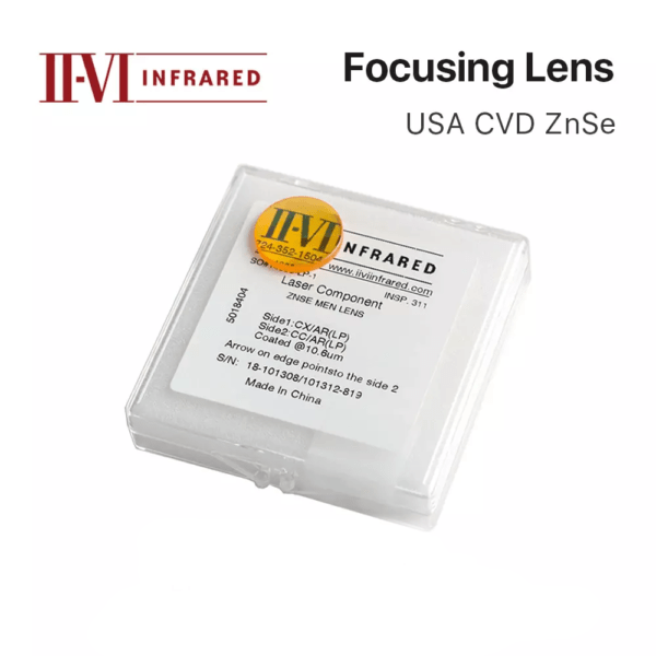 II-VI INFRARED CO2 Laser Focus Lens PLANO CONVEX