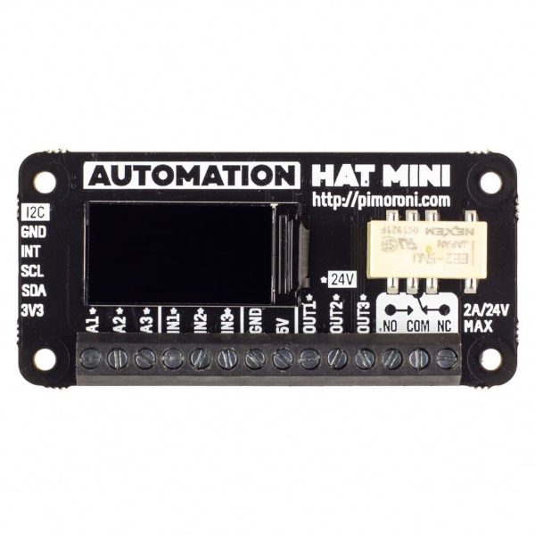 Automation HAT Mini. Pimoroni