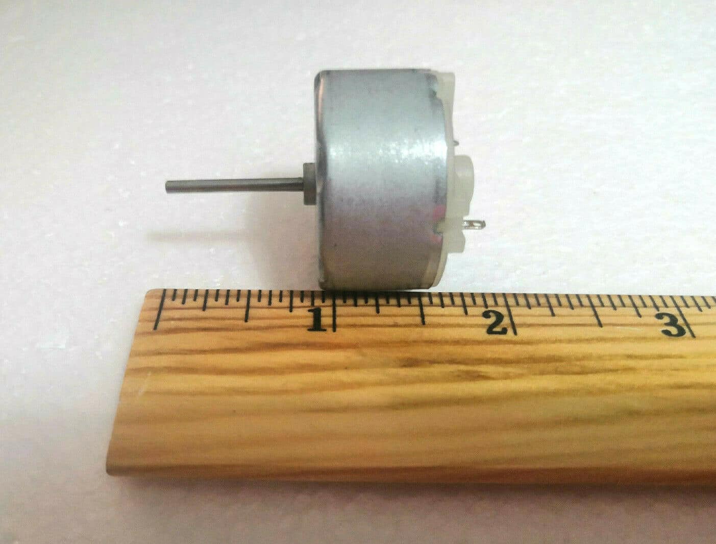RF-500TB-12560  32mm Diameter 22mm Long Shaft Mini DC Motor DIY Toy 