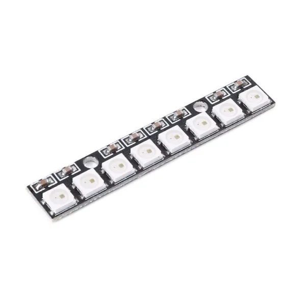 2PCS 8 Channel WS2812 5050 RGB 8 LED Light Strip Driver Board Fit Black