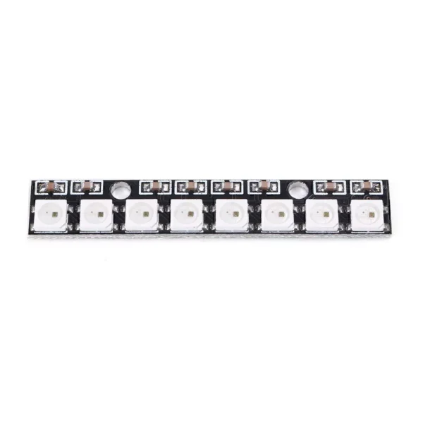 2PCS 8 Channel WS2812 5050 RGB 8 LED Light Strip Driver Board Fit Black