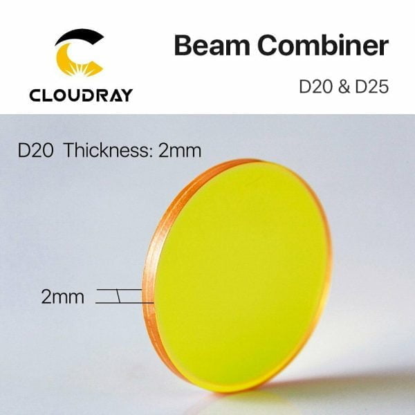 Laser Beam Combiner lens for CO2 Laser Engraving Cutting to Adjust Light Path